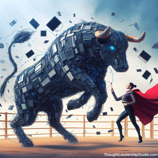 AI as Bull in Rodeo