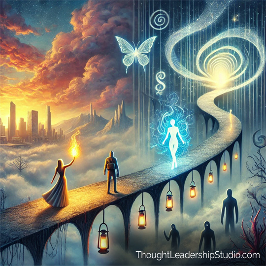 Crossing the Bridge from Comfort to Adventure - Cassandra Sparks on Thought Leadership Studio
