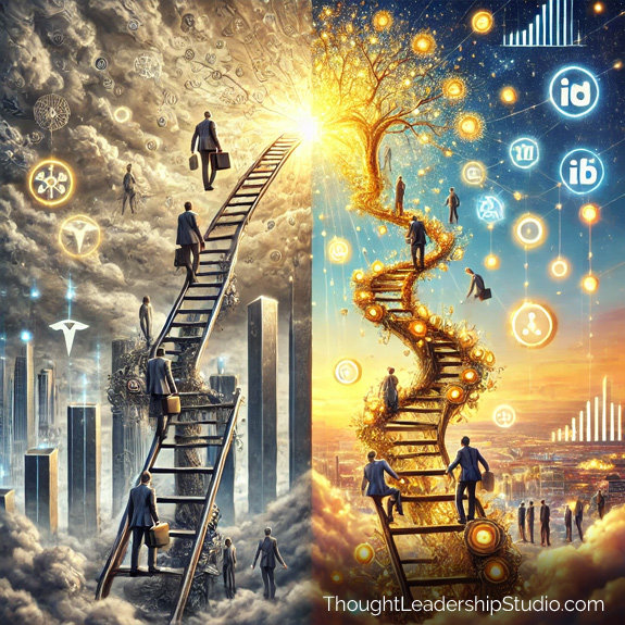Luis Baez on Thought Leadership Studio - from corporate ladder to purposeful growth