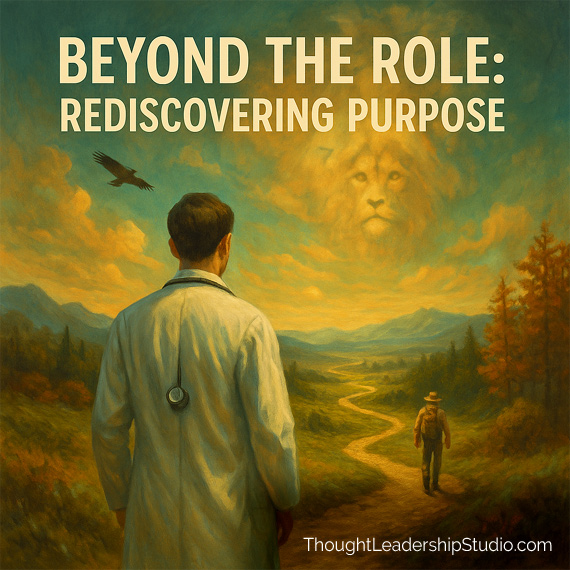 Purpose Beyond The Role - Dr. Roger Gerard on Thought Leadership Studio