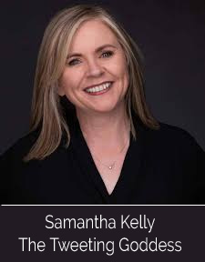 Samantha Kelly, the tweeting goddess