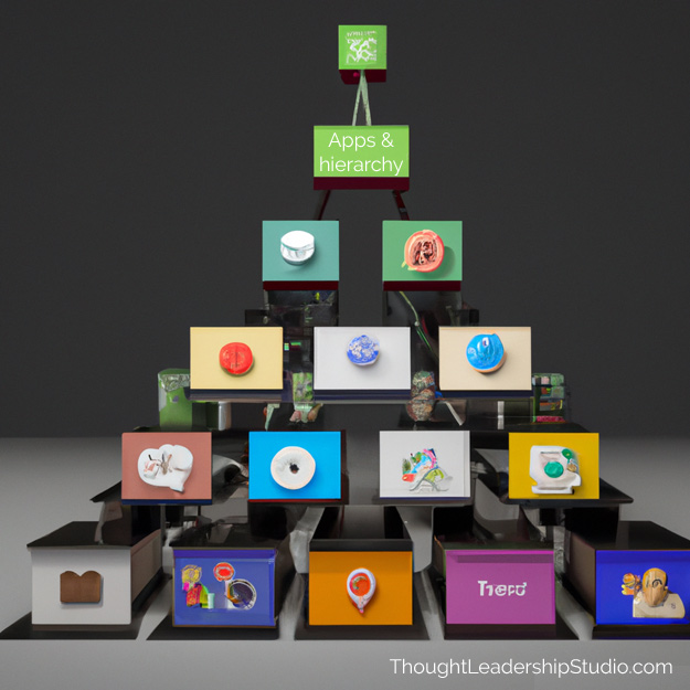 Marketing apps and Hierarchy