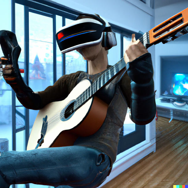 Virtual Reality accelerated learning for musicians