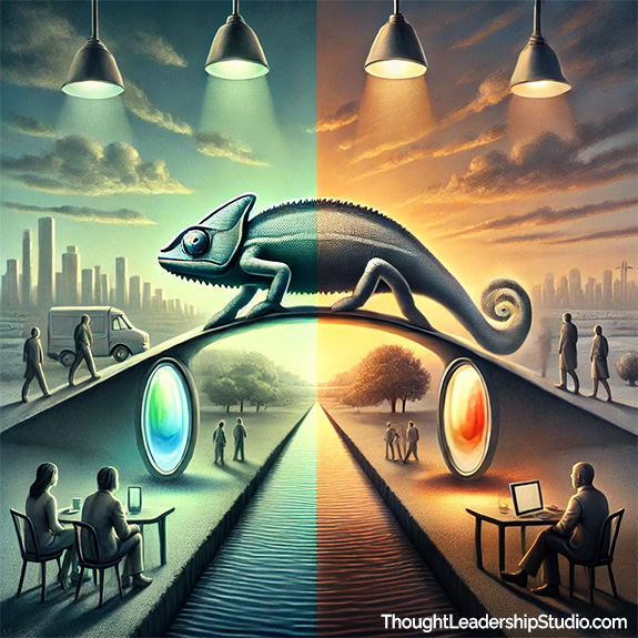 Chris Peterson on the Thought Leadership Studio podcast - Positioning with Perspective